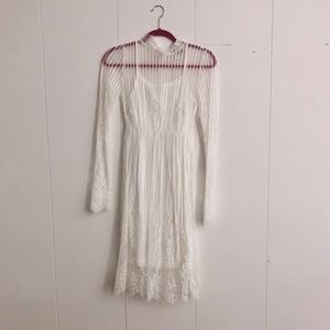 Navy London Midi dress